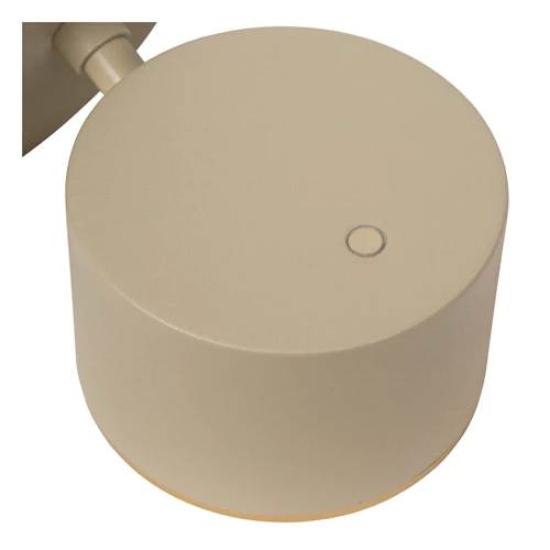 Lucide GIAN - Wall light - LED Dim. - 1x9W 2700K - Taupe - detail 2